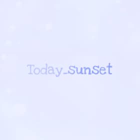 sunset