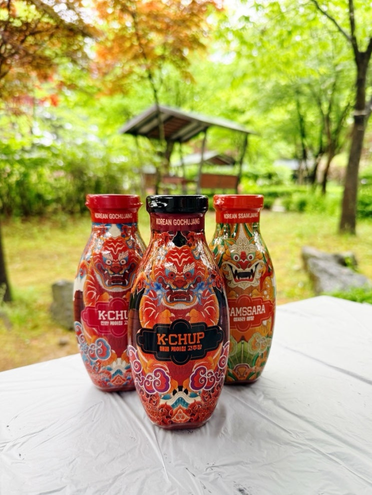 케이첩 K-CHUP 고추장 쌈장 후기｜캠핑·피크닉에 딱 좋은 튜브형 고추장 추천