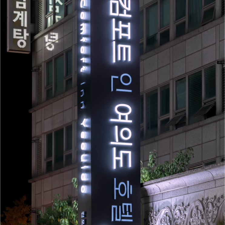 여의도 벚꽃 축제 명당 숙소, 컴포트 인 여의도 서울 호텔 추천 & 직거래 예약 방법