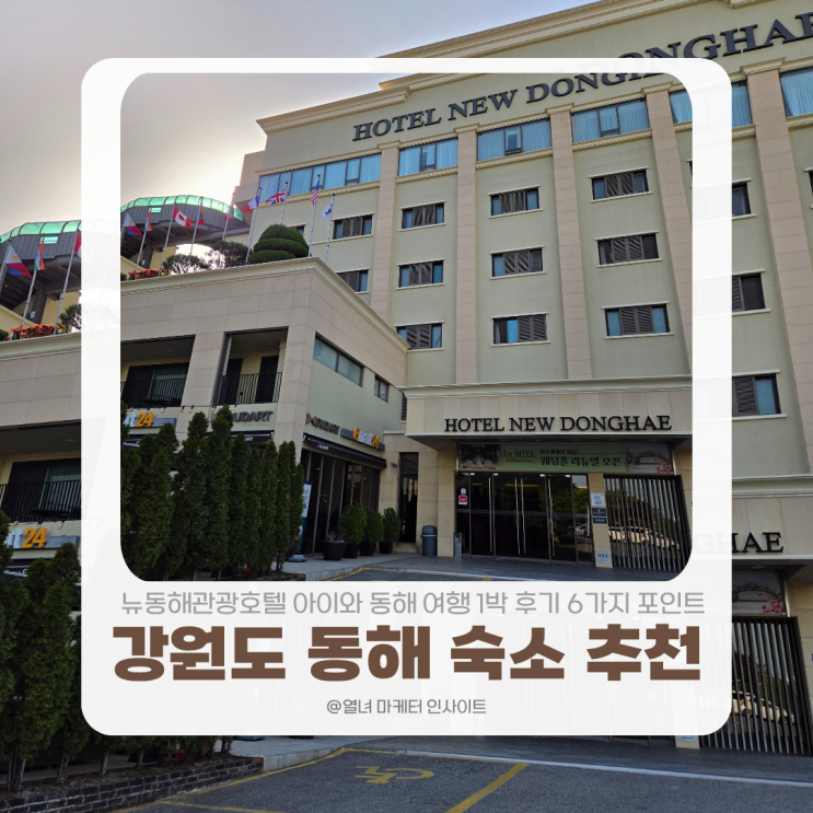 강원도 동해 숙소 추천 | 뉴동해관광호텔 아이와 동해 여행 1박 후기 6가지 포인트