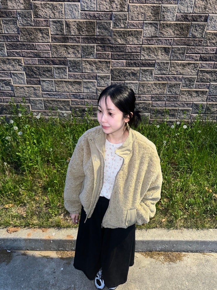 오사와 위스티 하이넥 덤블 자켓 후기｜데일리 아우터로 딱인 따뜻한 자켓 추천