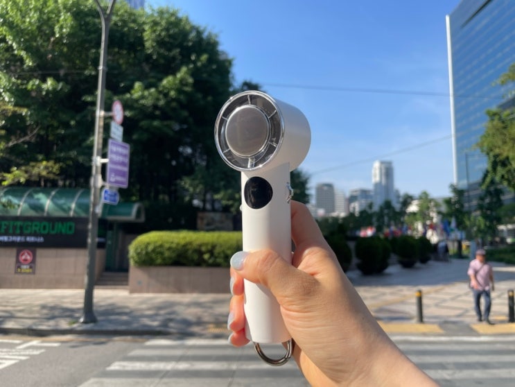 쿠팡 휴대용 선풍기 추천 | SMIRIA 냉감 손풍기 후기