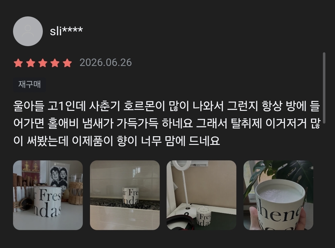 온다숲 힐링 고체탈취제 330g 우롱차향