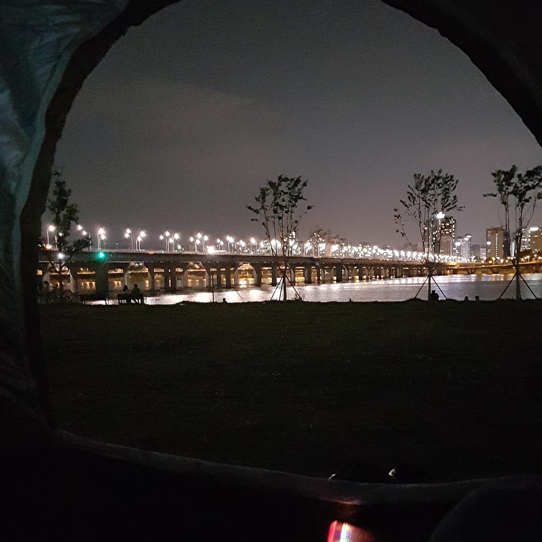 #엊그제 #한강 😴