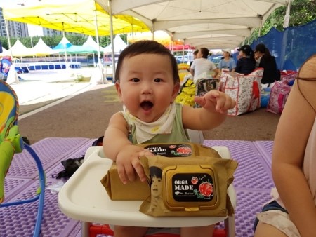 아기물티슈 국내산 채소원료인 올가메이드 블랙라벨