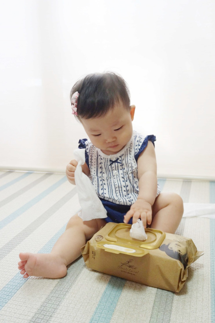 아기물티슈 올가메이드 물티슈로 안심하고 써요♥