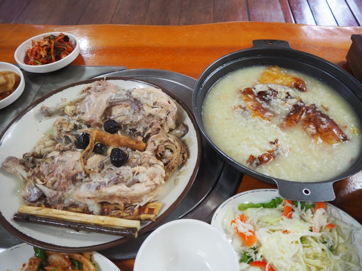 서대문연말모임 맛있는 누룽지백숙 드시러 산천마루로 오세요!!