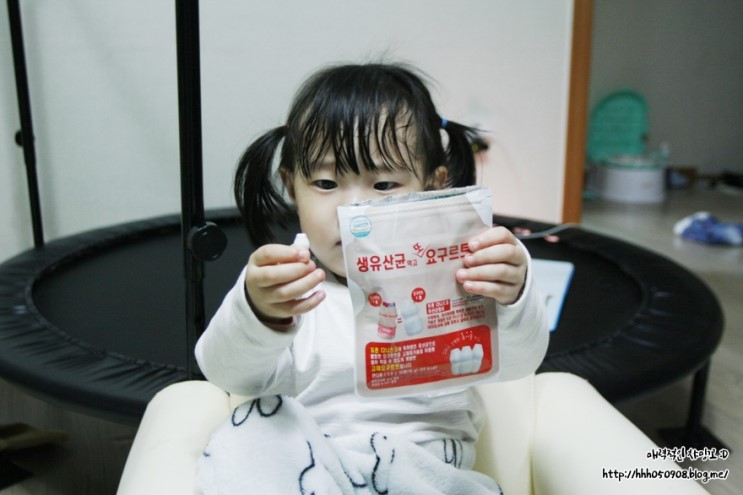 생유산균 씹어먹는 요구르트 , 어린이간식으로도 좋아