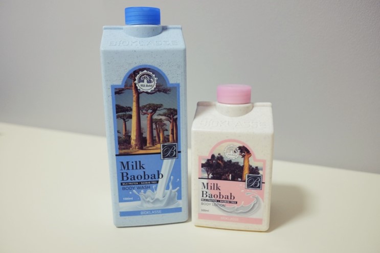 바디워시, 바디로션 밀크바오밥으로 선물해요