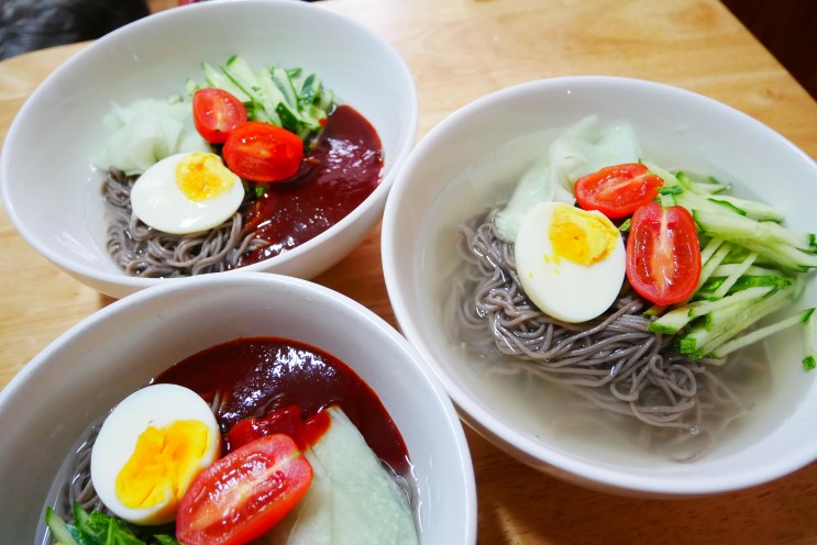 [청수식품] 순 메밀로 만든 시원한 순메밀면
