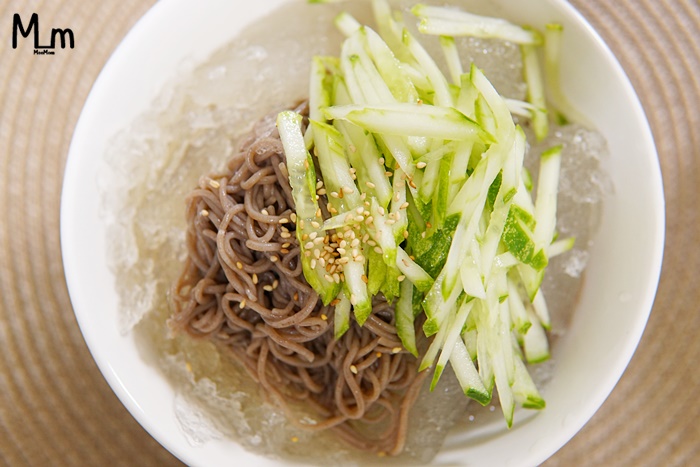 집에서 쉽게 만드는 제주순메밀 물냉면, 메밀막국수