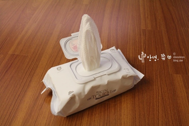 올가메이드 물티슈 스킨터치업 사용후기