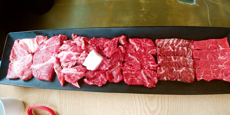 사당역 맛집, 소 한마리(1kg) 49000원, 고기집 웃찾소