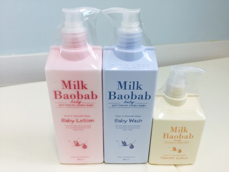 베이비로션 베이비워시는 밀크바오밥,