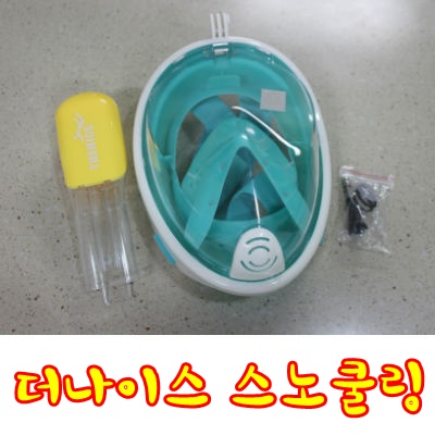 더나이스 스노쿨링 마스크 사이판 준비물