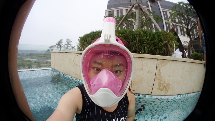 스노쿨링 마스크 실사용후기