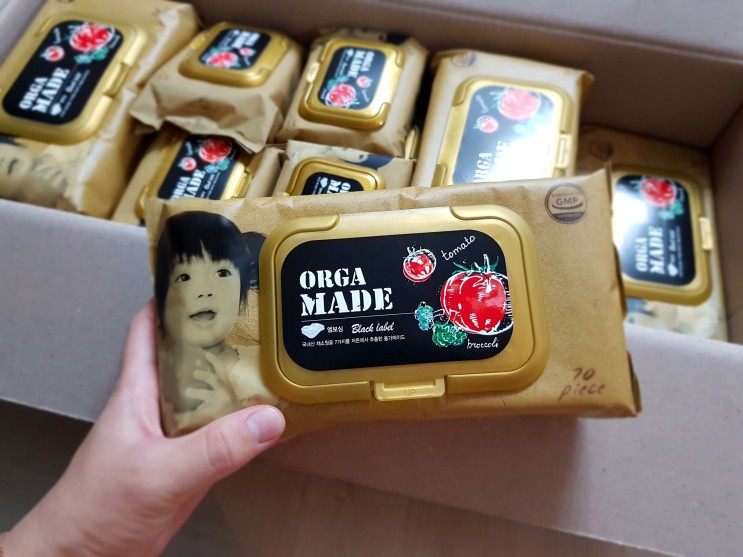 아기물티슈 올가메이드 깐깐하게 선택했답니다~