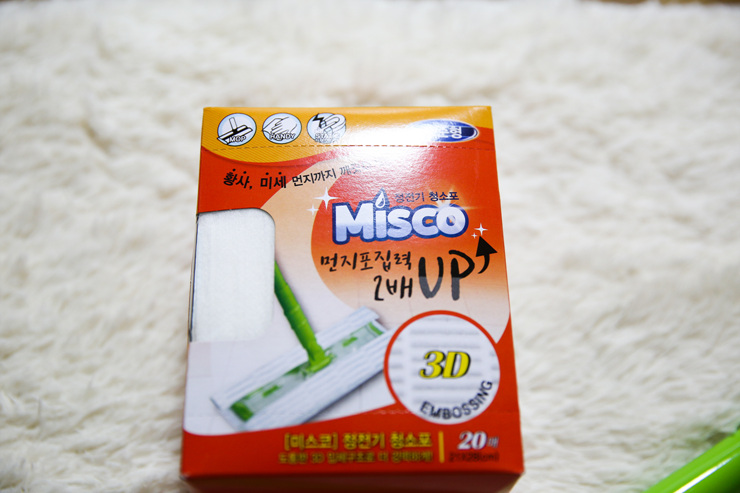 미스코 정전기 청소포