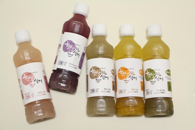 얼굴있는 농부시장 유기농식품 햇살깃든식혜 핵꿀맛