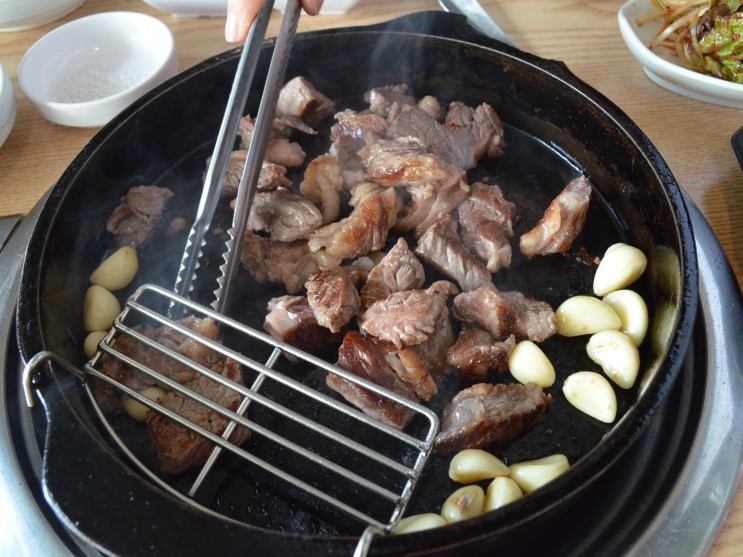 사당역모임장소, 웃찾소에서 먹은 소고기!