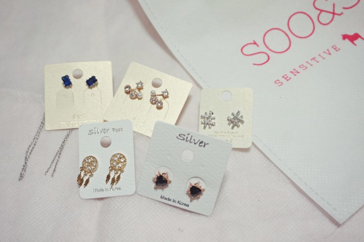 악세사리 쇼핑몰 수앤수, 9,900원 럭키백으로 예쁜 귀걸이 득템!