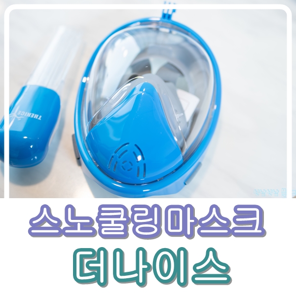 스노쿨링마스크 더나이스 편안하네!