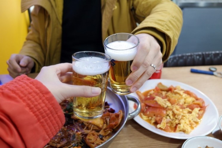 건대입구맛집 전통중경마라샹궈 마라샹궈 토마토계란볶음 칭타오 한잔