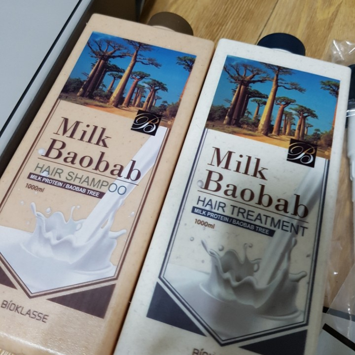 밀크바오밥 * 헤어샴푸 헤어트리트먼트 좋다!