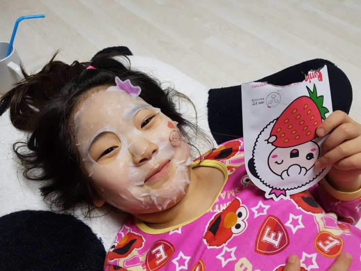 어린이화장품 귀요미 뿌띠슈 리얼 프루츠 마스크팩