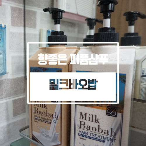향좋은 샴푸 밀크바오밥 신혼부부 집들이선물로 제격