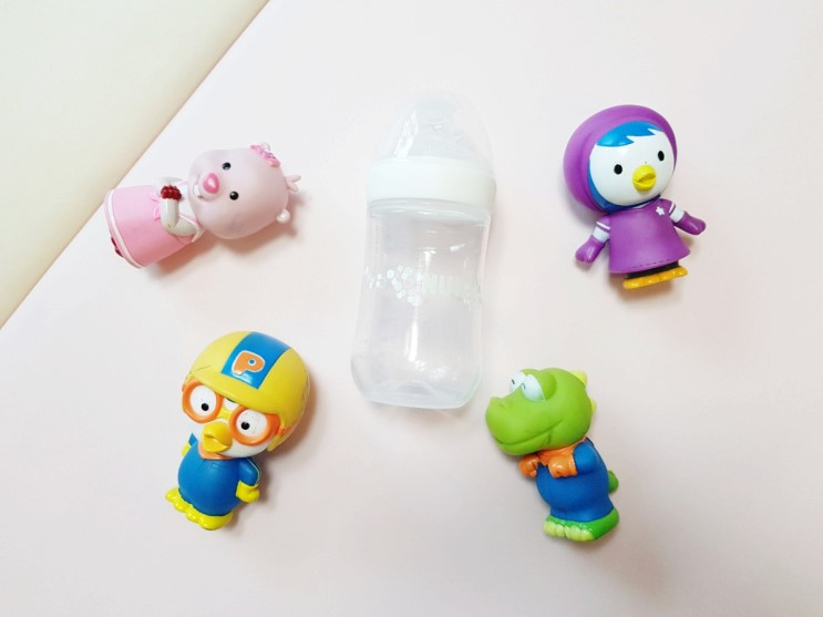 배앓이젖병 누크 유공젖병으로 바꿔봤어요