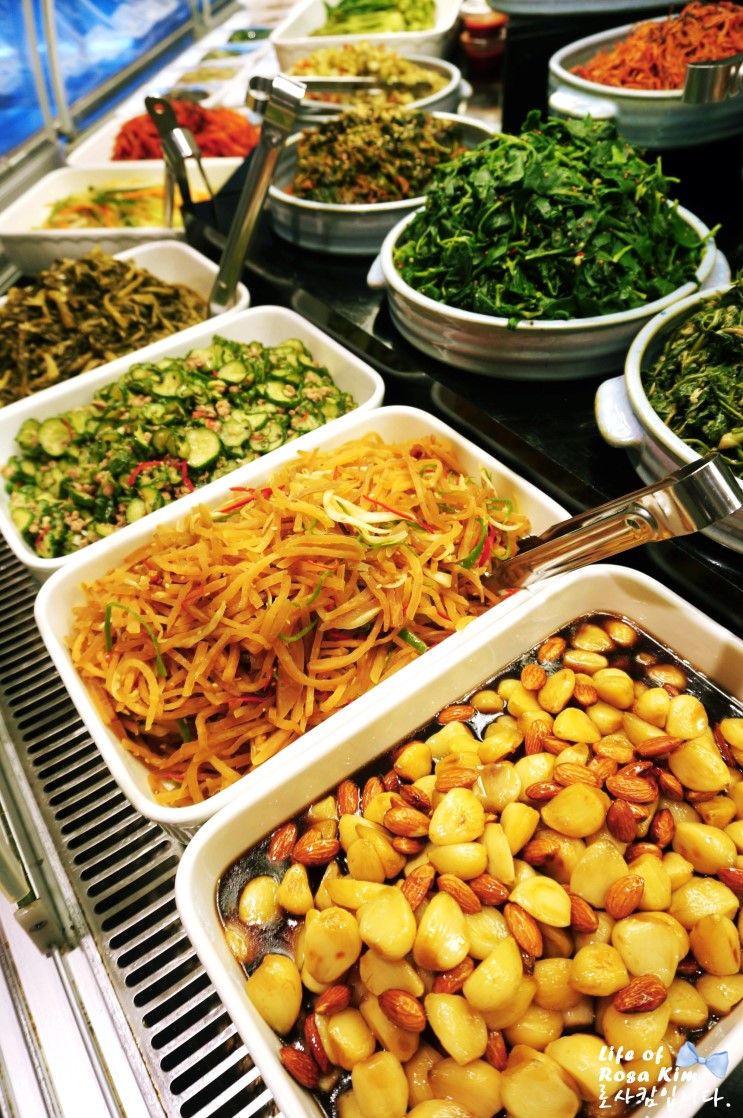 반찬전문점 둥구나무 압구정 현대백화점에서 약선밥 약선반찬 장보기
