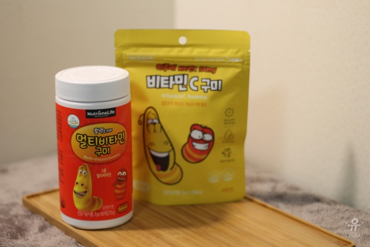 구미 젤리 건강식품 [뉴트리원 멀티비타민 구미, 비타민 C 구미]