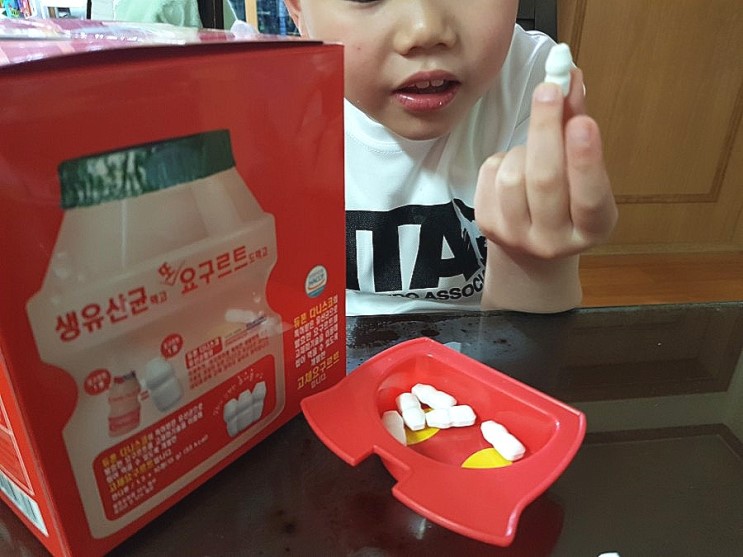 생유산균 먹고 또 요구르트도 먹고 츄어블 요구르트
