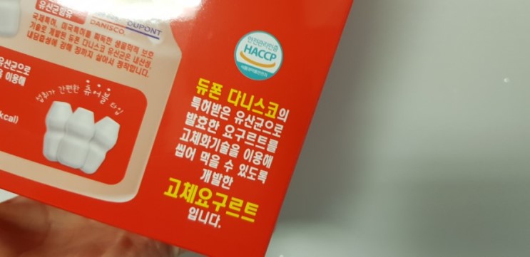 추사랑유산균으로 유명한 뉴팜 요구르트 유산균 츄어블 요구르트
