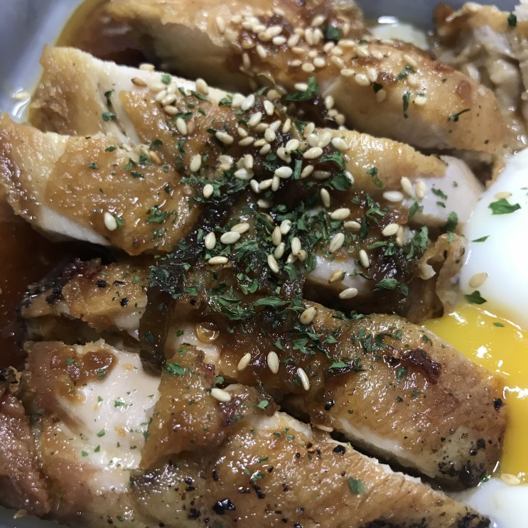 강남 역삼역 심플키친 계고수 갈릭버터치킨스테이크 짱맛 추천!!!