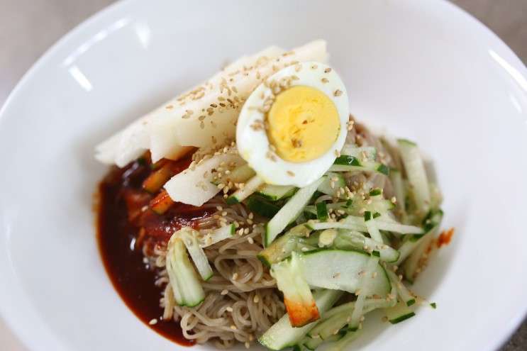 청수식품에서 나온 물냉면과 비빔냉면 90초 요리방법!