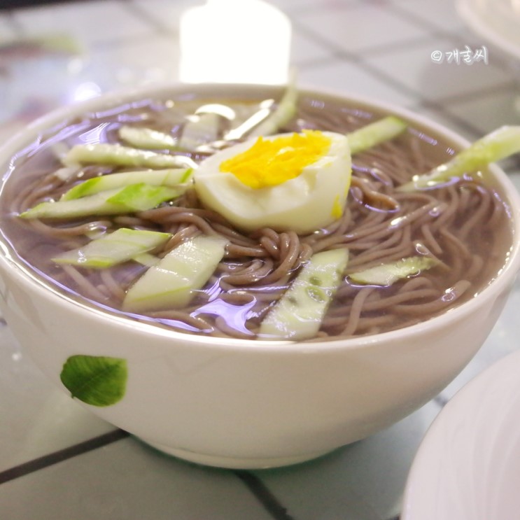 초복음식으로 제주 메밀냉면 만들기