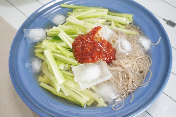 여름엔 냉면이쥬 청수냉면 물냉 비냉 맛있게 먹는 법