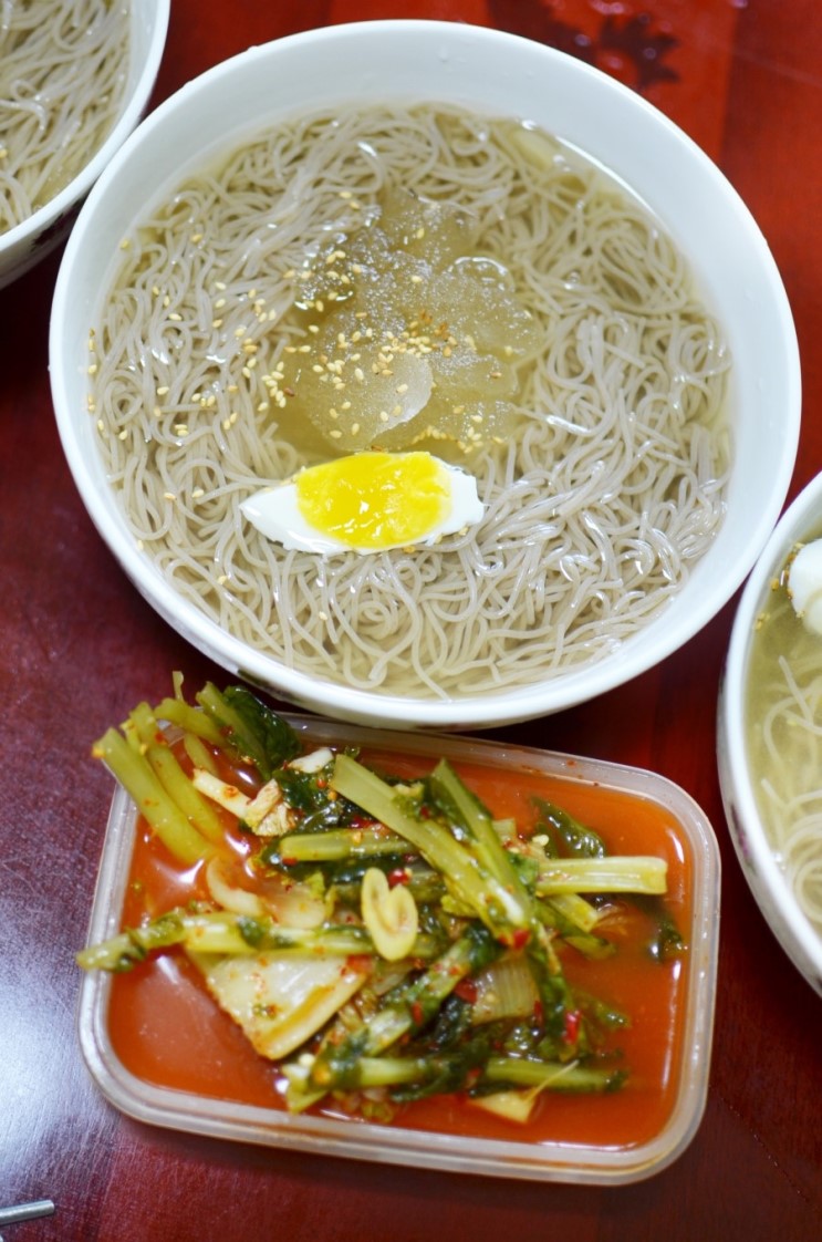 청수식품 여름 기호식품 비빔냉면 물냉면 
