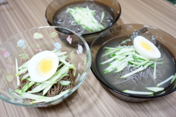 청수식품 100% 제주순메밀면 동치미육수냉면&비빔냉면 온가족이 다함께 즐길수 있어요