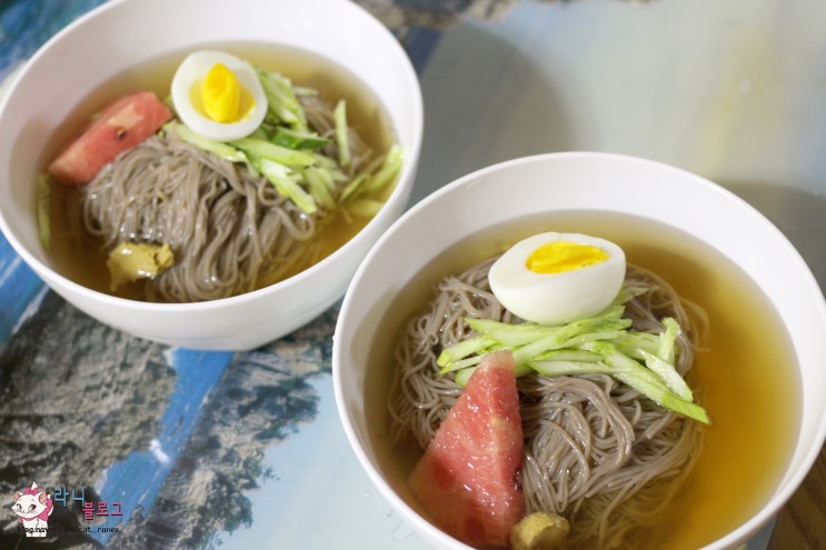 청수식품의 평양물냉면과 함흥비빔냉면 호로록해 본 후기