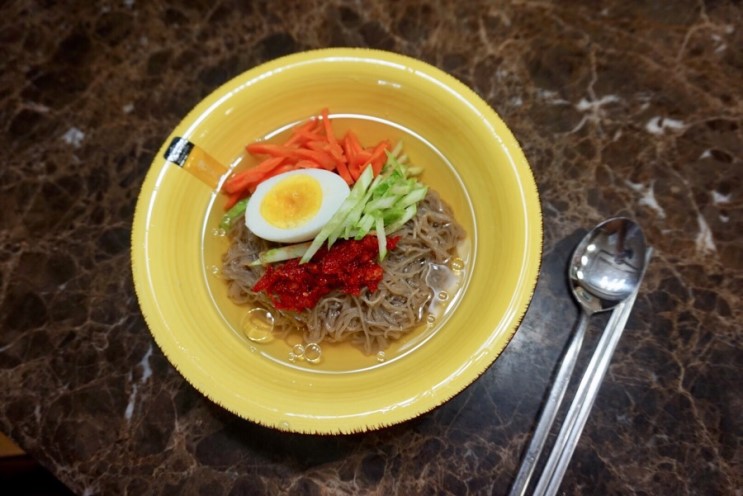 청수냉면 여름에 먹기 진짜 시원해요
