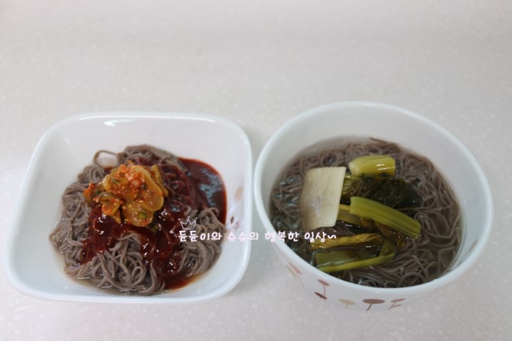 청수식품 100% 순메밀면 입에 촥촥 감기는 구만!!