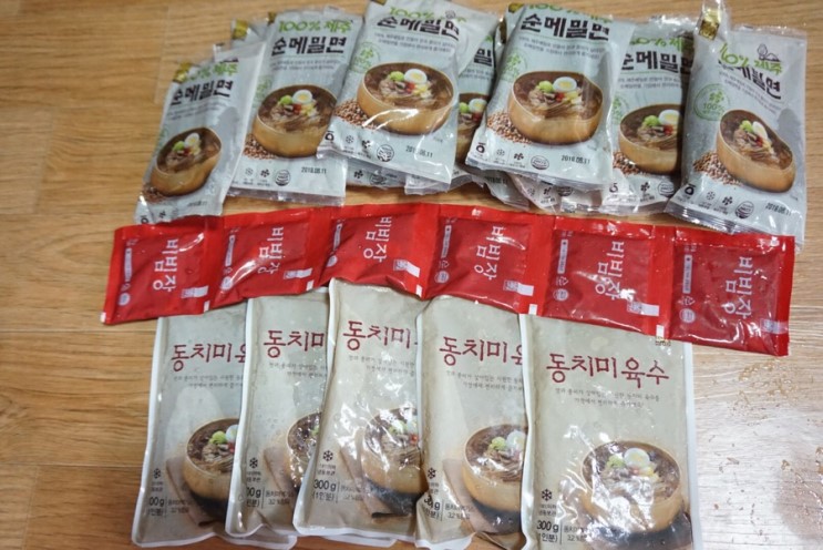 냉면 / 비빔냉면 택배 ‘청수식품 제주100%순메밀밀면’  밀가루 무첨가