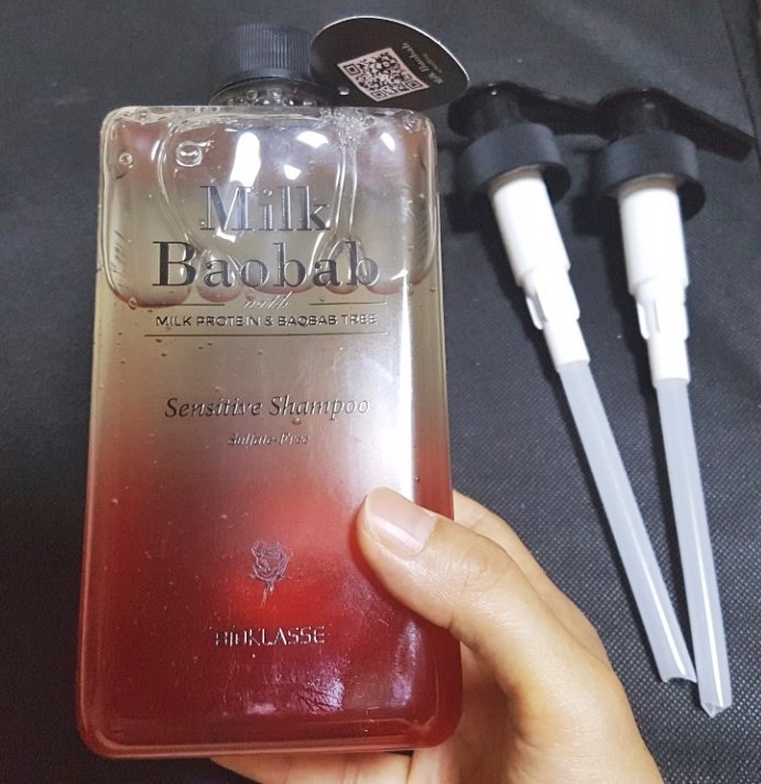 [계면활성제없는샴푸] 밀크바오밥 센서티브 헤어 2종, 샴푸 트리트먼트에 반했어요