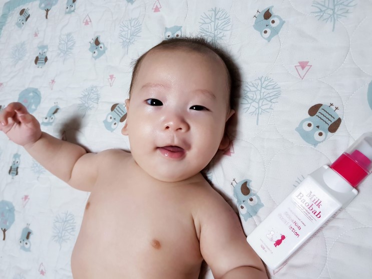 아기바디워시, 아기세안제, 멀티밤 건조한 아기에게 필수품! 밀크바오밥 추천