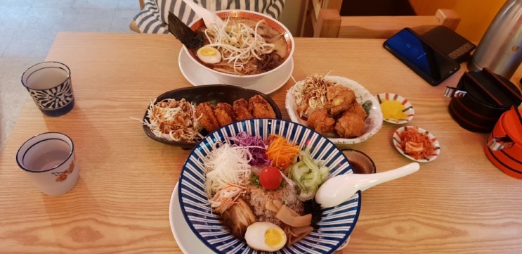 [냉라멘]생활의 달인 맛집 #서현 마루기라멘 냉라멘 과 돈코츠라멘