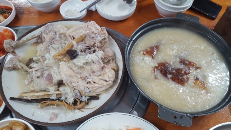 서대문 맛집 산천마루는 누룽지백숙맛집~