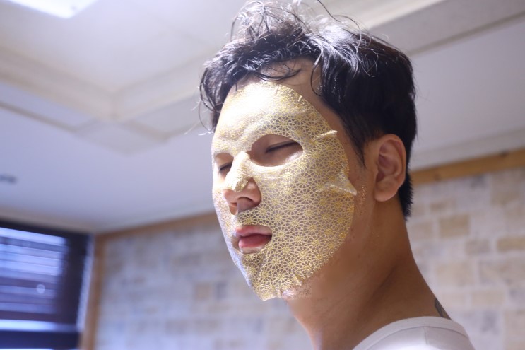 24K골드잔앰플마스크 박시연이 사용한 팩 나도 써본 후기